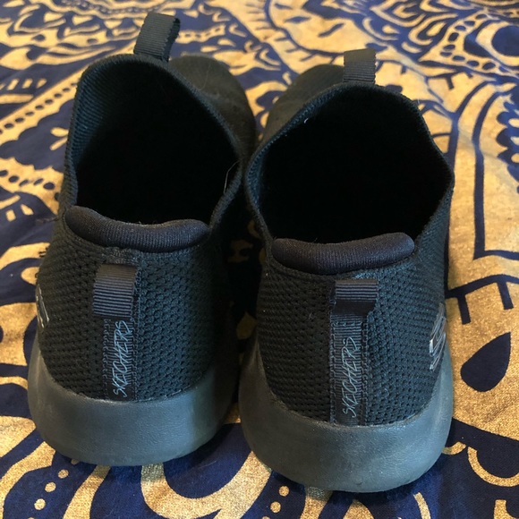 Women’s Skechers Uktra Flex Memory Foam Slip On Walking Sneaker 7.5 Black - Picture 3 of 10